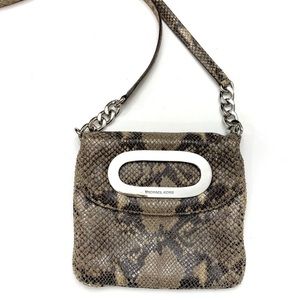 Michael Kors women’s crossbody phyton embossed